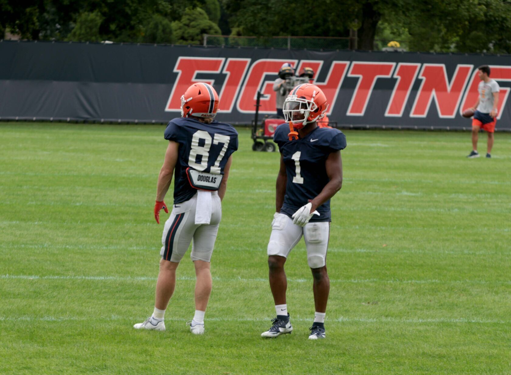 Isaiah Williams fall camp